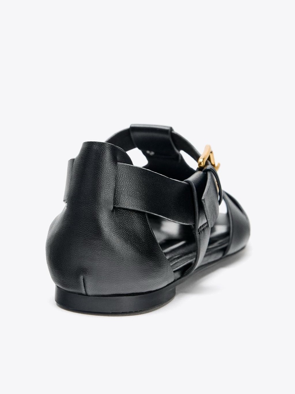 ZARA Black Flat Fisherman Women’s
Sandals Black NWT 8 (39) - Picture 3 of 12
